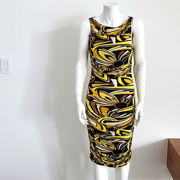 Caché Rushed Dress - Picture 2 of 7